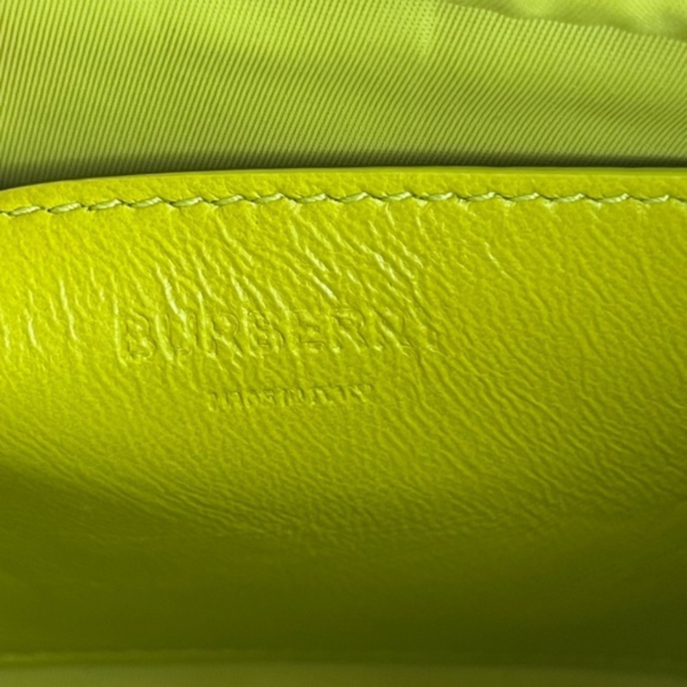 BURBERRY NWT BNIB Mini Lola Quilted Leather Camera Bag Vivid Lime - Picture 12 of 14